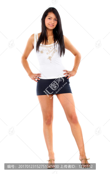 時尚的女人