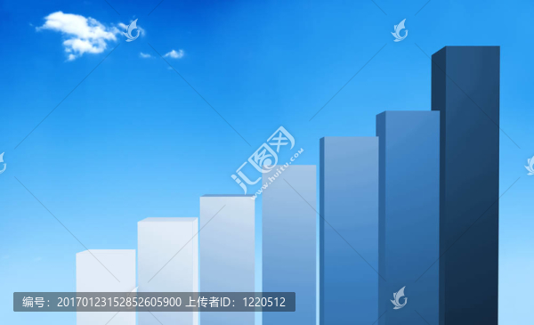 藍色的天空