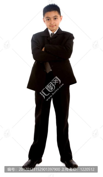 業(yè)務(wù)的男孩