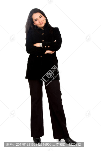 友好商務(wù)女人