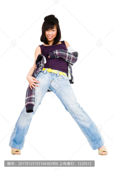 亞洲女人跳舞