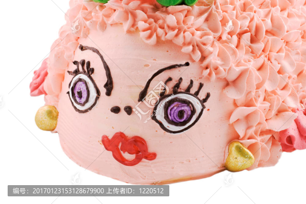 在foarm魚不同尋常的蛋糕