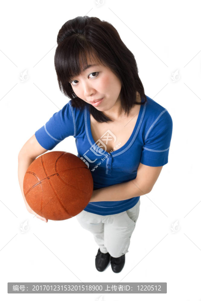 亞洲女人玩球