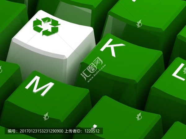 回收標志的按鈕