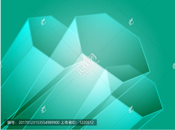 抽象幾何六角設(shè)計(jì)