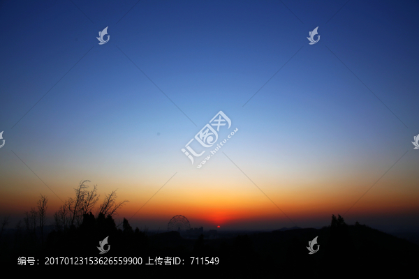 日落