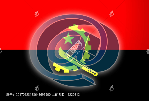 旗ofangola網(wǎng)絡(luò)插畫
