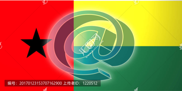 幾內(nèi)亞比紹互聯(lián)網(wǎng)插畫(huà)標(biāo)志