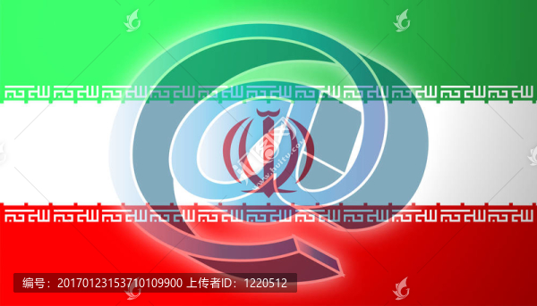 伊朗互聯(lián)網(wǎng)插圖旗