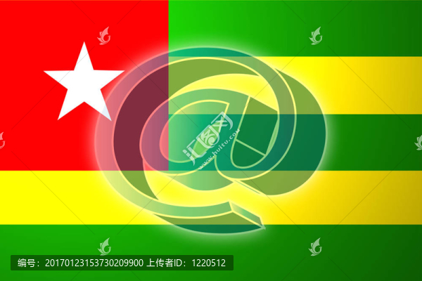 多哥互聯(lián)網(wǎng)插圖旗