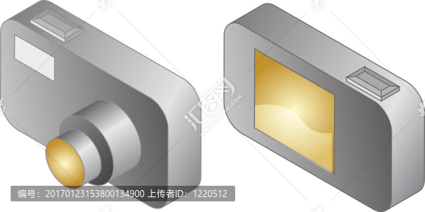 數(shù)碼相機(jī)插畫(huà)