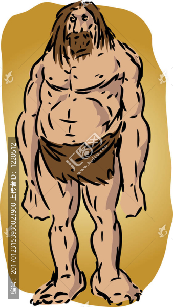 Caveman插圖