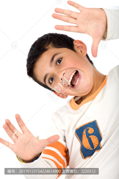 孩子的微笑