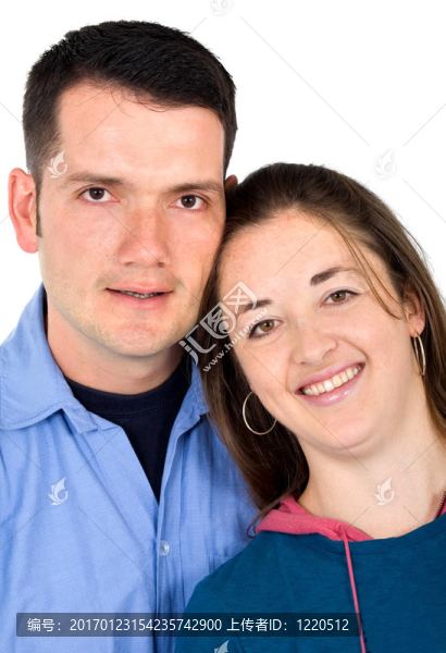 夫婦微笑