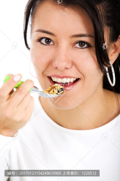 吃麥片