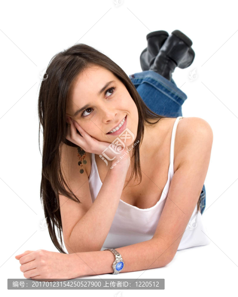 憂郁的女人肖像