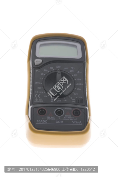 數(shù)字萬(wàn)用表的特寫(xiě)