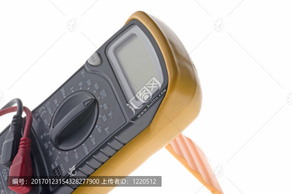 數(shù)字萬用表的特寫