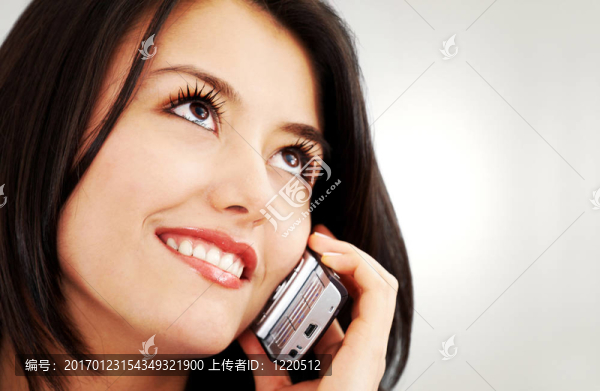 電話上的商業(yè)女人