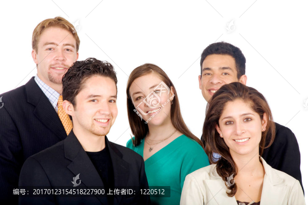 業(yè)務(wù)團隊的肖像