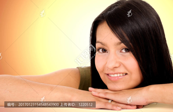 美麗的女性肖像