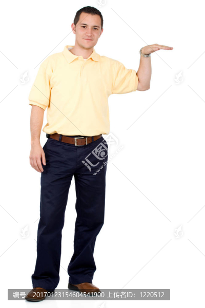 站在白色上的隨便的人