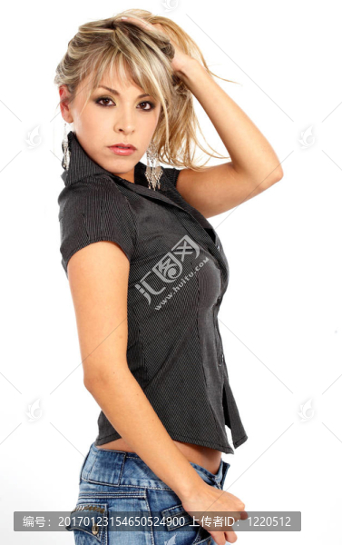 金發(fā)女孩的畫(huà)像