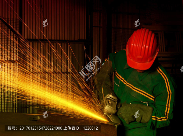 重型工業(yè)用磨床手工工人