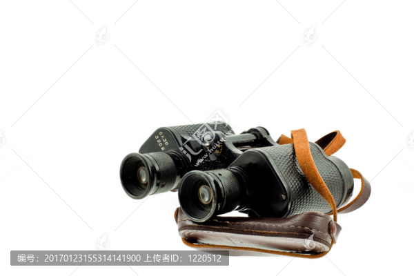 軍用黑雙筒望遠鏡