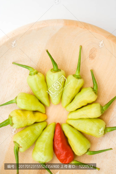 紅和黃辣椒-團結(jié)