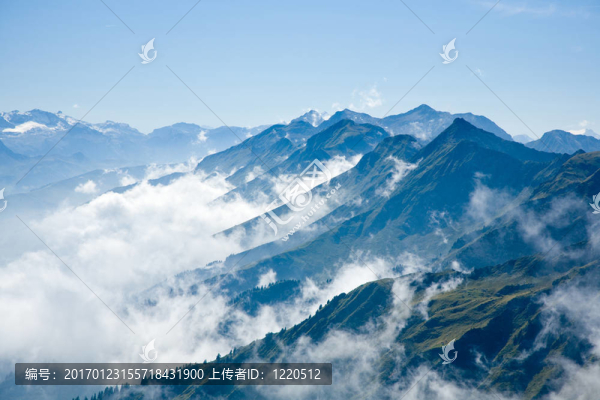 燃燒的山脈