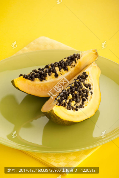 番木瓜果實部分