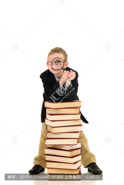 書中的小男孩