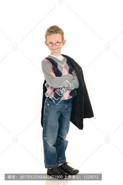 八歲的男孩