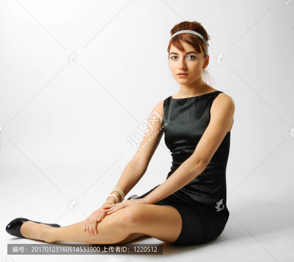 優(yōu)雅的女人在自由的位置
