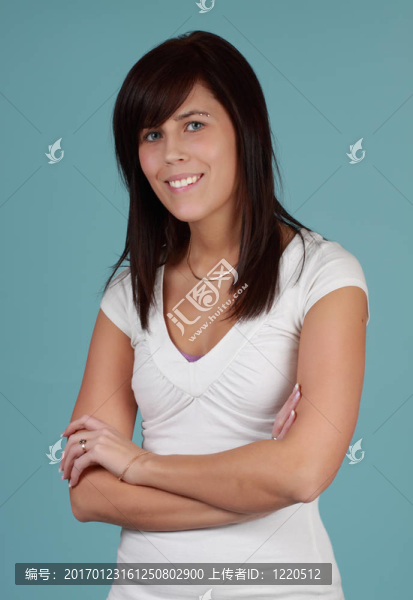 可愛(ài)的女孩畫像
