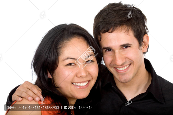 不同的對幸福的夫妻