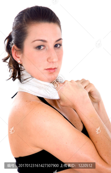 女運動員的肖像