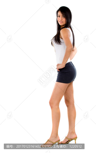時(shí)尚的女人