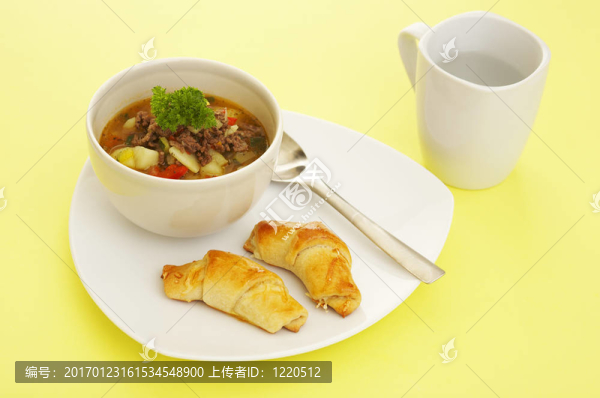 午餐的湯