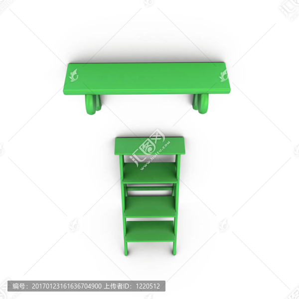 樓梯和書(shū)架