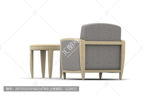 扶手椅和桌子