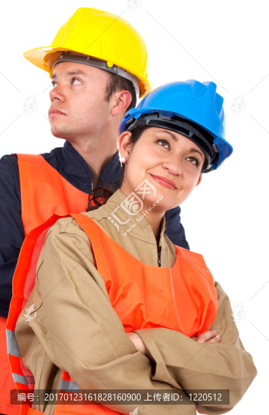 建筑工人夫婦