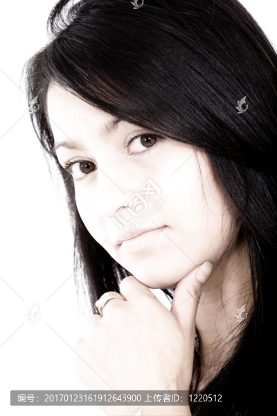 生意的女人肖像