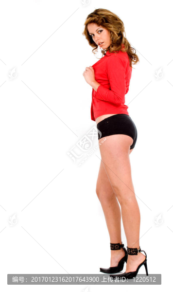 穿著內(nèi)衣的漂亮女孩