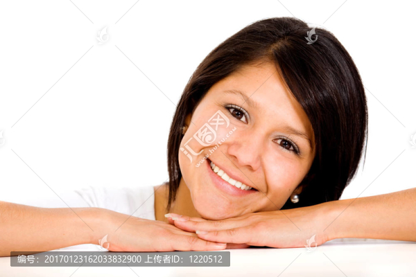 拉丁美洲女孩肖像