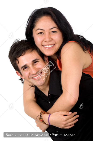 年輕人微笑