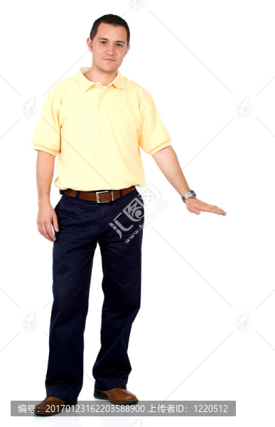 站在白色上的隨便的人