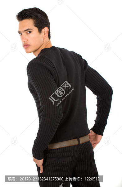優(yōu)雅的男人的肖像