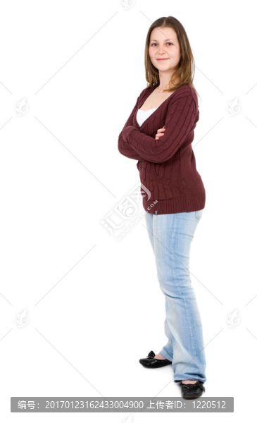 隨便的女孩站